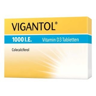 Vigantol 1.000 I.e. Vitamin D3 Tabletten 50 stk von Merck Selbstmedikation GmbH PZN 13155678