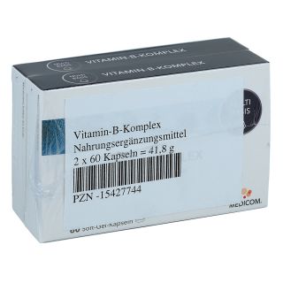 Vitamin-b-komplex Weichkapseln 2X60 stk von Medicom Pharma GmbH PZN 15427744