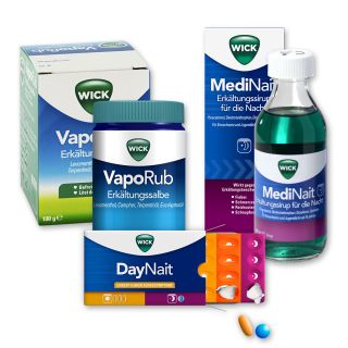 Wick MediNait, VapoRub und Daynait 1 stk von Procter & Gamble GmbH PZN 08100783