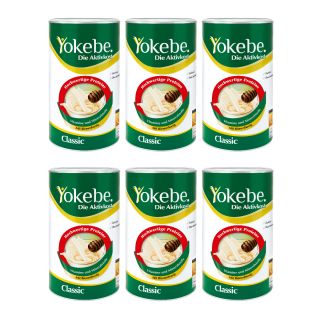 Yokebe Classic Nf Pulver 6x480 g von Naturwohl Pharma GmbH PZN 08130260
