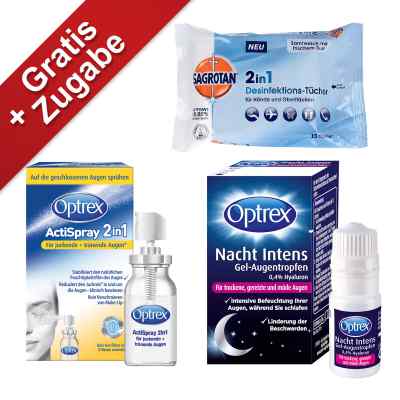 Optrex Augen Set 1 stk von Reckitt Benckiser Deutschland PZN 08100003
