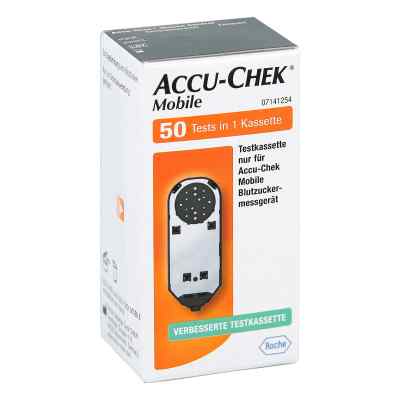 Accu Chek Mobile Testkassette 50 stk von Roche Diabetes Care Deutschlan PZN 10270545