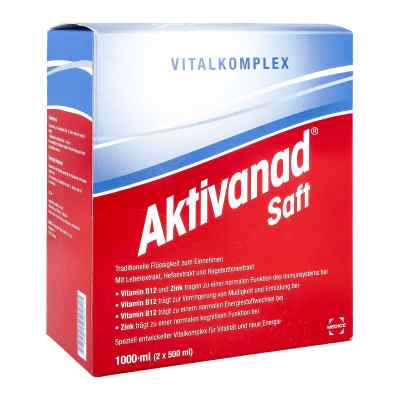 Aktivanad Saft 2X500 ml von MEDICE Arzneimittel Pütter Gmb PZN 11278336