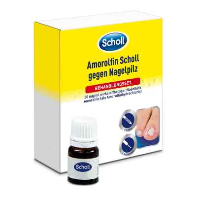 Amorolfin Scholl gegen Nagelpilz Behandlungsset 2.5 ml von Reckitt Benckiser Deutschland PZN 14131409