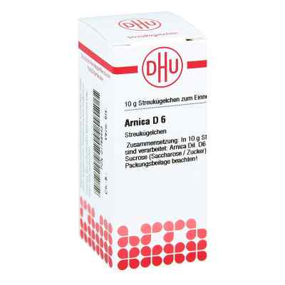 Arnica D6 Globuli 10 g von DHU-Arzneimittel GmbH & Co. KG PZN 01758443
