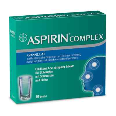 ASPIRIN COMPLEX 10 stk von Bayer Vital GmbH PZN 03227112