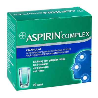 ASPIRIN COMPLEX 20 stk von Bayer Vital GmbH PZN 04114918