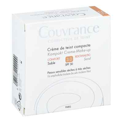 Avene Couvrance Kompakt Cr.-make-up reich.sand 3 10 g von PIERRE FABRE DERMO KOSMETIK Gm PZN 10942588