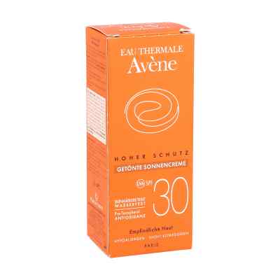 Avene Sunsitive Sonnencreme Spf 30 getönt 50 ml von PIERRE FABRE DERMO KOSMETIK Gm PZN 07682209