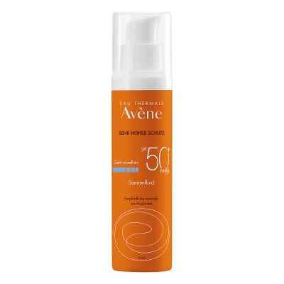 Avene Sunsitive Sonnenfluid Spf 50+ 50 ml von PIERRE FABRE DERMO KOSMETIK Gm PZN 13168250