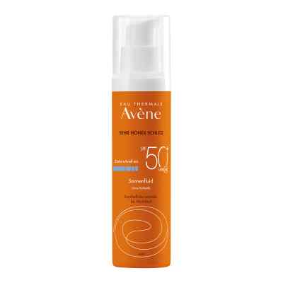 Avene Sunsitive Sonnenfluid Spf 50+ ohne Duftst. 50 ml von PIERRE FABRE DERMO KOSMETIK Gm PZN 13168244