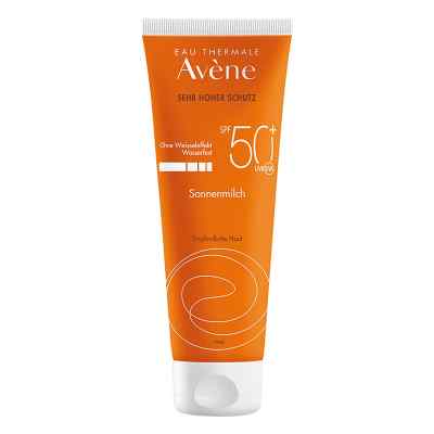 Avene Sunsitive Sonnenmilch Spf 50+ 250 ml von PIERRE FABRE DERMO KOSMETIK Gm PZN 11853964