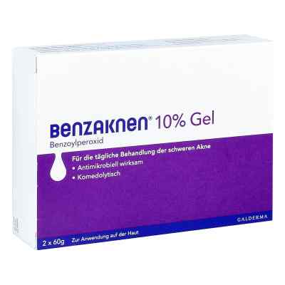 Benzaknen 10% Gel 2X60 g von Galderma Laboratorium GmbH PZN 15250642