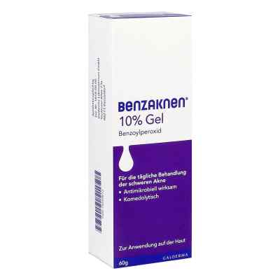 Benzaknen 10% Gel 60 g von Galderma Laboratorium GmbH PZN 15250613