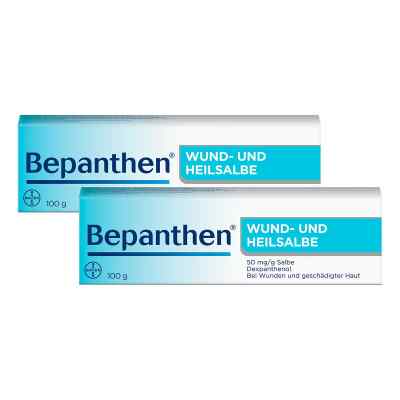 Bepanthen Wund- und Heilsalbe 2x100 g von Bayer Vital GmbH PZN 08100771