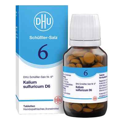 Biochemie Dhu 6 Kalium Sulfur D6 Tabletten 200 stk von DHU-Arzneimittel GmbH & Co. KG PZN 02580651