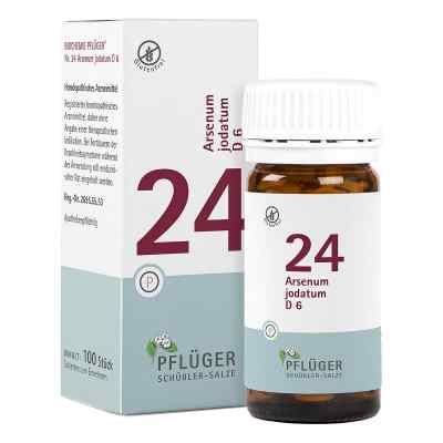 Biochemie Pflüger 24 Arsenum jodatum D6 Tabletten 100 stk von A.Pflüger GmbH & Co. KG PZN 06323081