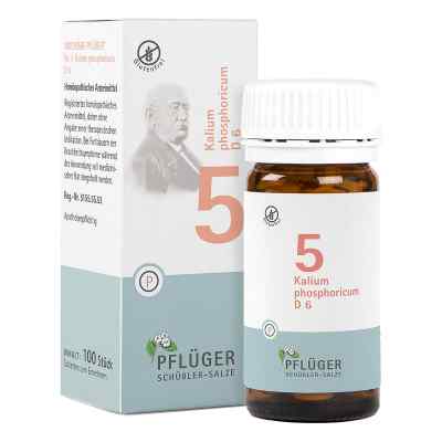 Biochemie Pflüger 5 Kalium phosphoricum D6 Tabletten 100 stk von A.Pflüger GmbH & Co. KG PZN 06319180