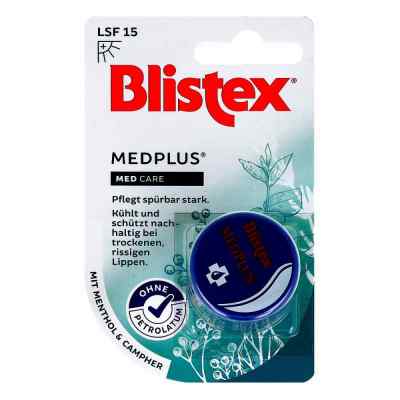 Blistex Medplus Lsf 15 Tiegel 7 ml von delta pronatura Dr. Krauss & D PZN 13600061