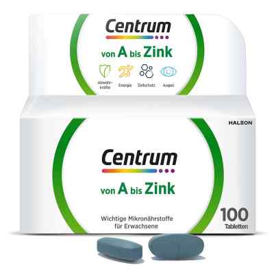 Centrum A-zink Tabletten 100 stk von Pfizer Consumer Healthcare Gmb PZN 14170473