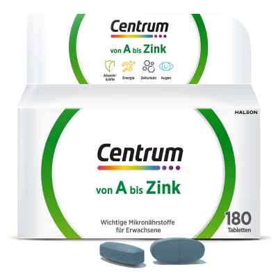 Centrum A-zink Tabletten 180 stk von Pfizer Consumer Healthcare Gmb PZN 14170504