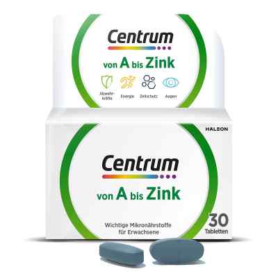 Centrum A-zink Tabletten 30 stk von Pfizer Consumer Healthcare Gmb PZN 14170450