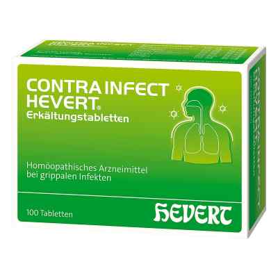 Contrainfect Hevert Erkältungstabletten 100 stk von Hevert Arzneimittel GmbH & Co. PZN 12855072