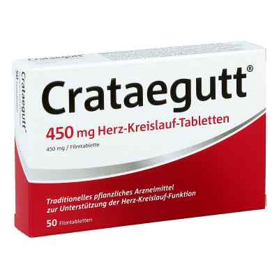 Crataegutt 450 mg Herz-kreislauf-tabletten 50 stk von Dr.Willmar Schwabe GmbH & Co.K PZN 14064529