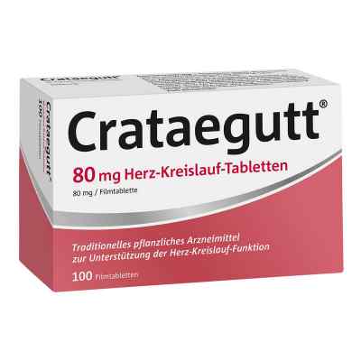 Crataegutt 80 mg Herz-kreislauf-tabletten 100 stk von Dr.Willmar Schwabe GmbH & Co.K PZN 14064512