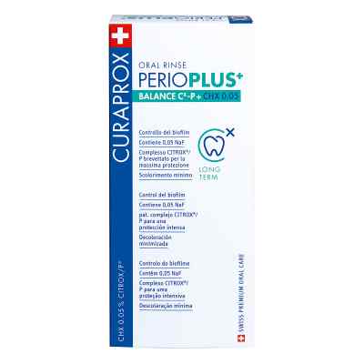 Curaprox Perio Plus+ Balance Mundspülung 200 ml von Curaden Germany GmbH PZN 15583869