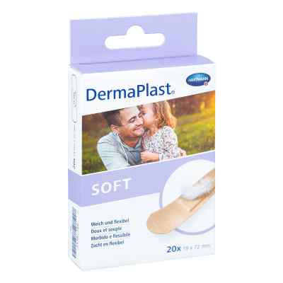 Dermaplast Soft Pflasterstrips 19x72 mm 20 stk von PAUL HARTMANN AG PZN 12654132