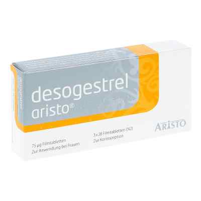 Desogestrel Aristo 75 [my]g Filmtabletten 3X28 stk von Aristo Pharma GmbH PZN 09929111
