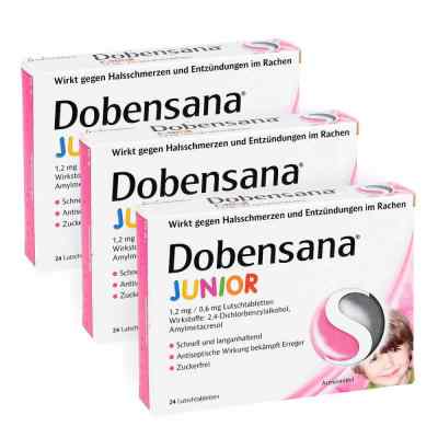 Dobensana Junior 1,2mg 0,6mg 3x24 stk von Reckitt Benckiser Deutschland PZN 08100122