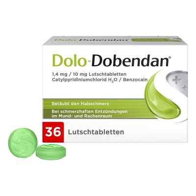 Dolo-dobendan 1,4 mg/10 mg Lutschtabletten 36 stk von Reckitt Benckiser Deutschland PZN 12700079