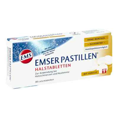 Emser Pastillen ohne Menthol zuckerfrei 30 stk von SIEMENS & Co PZN 11108002