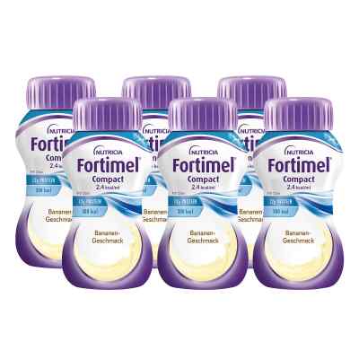 Fortimel Compact 2.4 Bananengeschmack 24x125 ml von Nutricia GmbH PZN 08100328