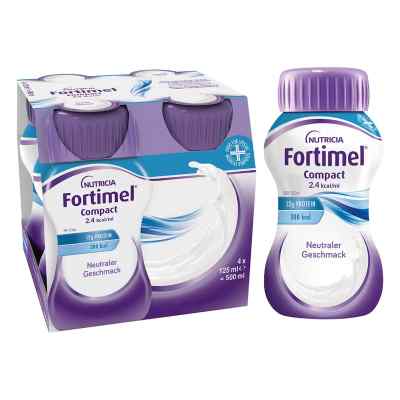 Fortimel Compact 2.4 Neutral 4X125 ml von Nutricia GmbH PZN 10962616
