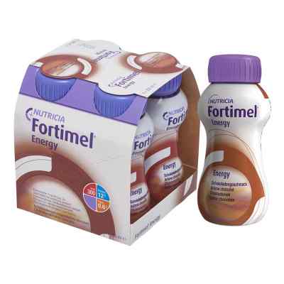 Fortimel Energy Schokoladengeschmack 4X200 ml von Nutricia GmbH PZN 01125413