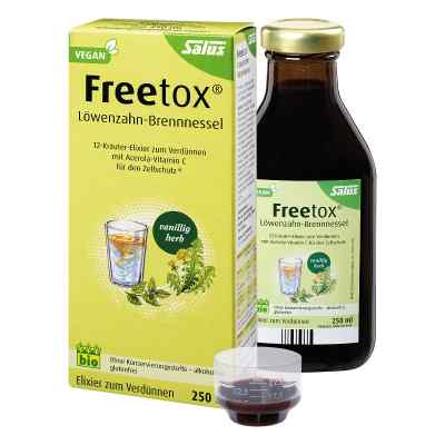 Freetox Löwenzahn-brennnessel 12-kräuter-elix.bio 250 ml von SALUS Pharma GmbH PZN 13657144