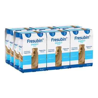 Fresubin Energy Drink Cappuccino Trinkflasche 24x200 ml von Fresenius Kabi Deutschland Gmb PZN 08100322