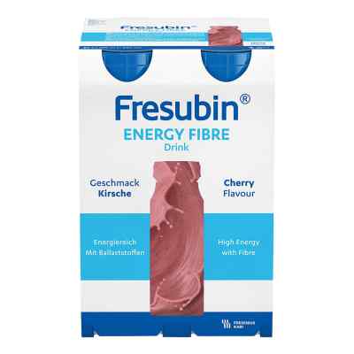 Fresubin Energy Fibre Drink Kirsche Trinkflasche 4X200 ml von Fresenius Kabi Deutschland Gmb PZN 00063756
