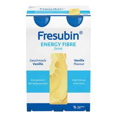 Fresubin Energy Fibre Drink Vanille Trinkflasche 4X200 ml von Fresenius Kabi Deutschland Gmb PZN 06892614
