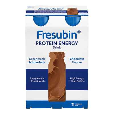 Fresubin Protein Energy Drink Schokol.trinkfl. 4X200 ml von Fresenius Kabi Deutschland Gmb PZN 06698705