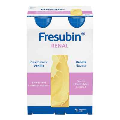 Fresubin renal Vanille Easy Drink 4X200 ml von Fresenius Kabi Deutschland Gmb PZN 04585658