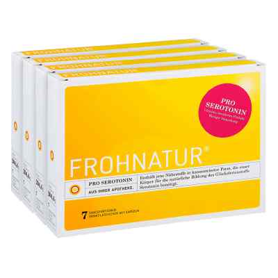 Frohnatur Mood Tonic Trinkfläschen mit Kapseln 4x7 stk von Imming & Theiss GmbH PZN 08100278