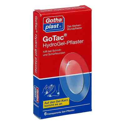Gotac Wundfilm mit Gelpolster 6 stk von Gothaplast GmbH PZN 02856797