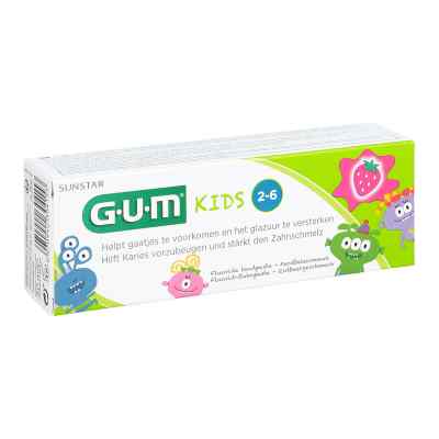 Gum Kids Zahngel Erdbeere 2-6 Jahre 50 ml von Sunstar Deutschland GmbH PZN 11347764