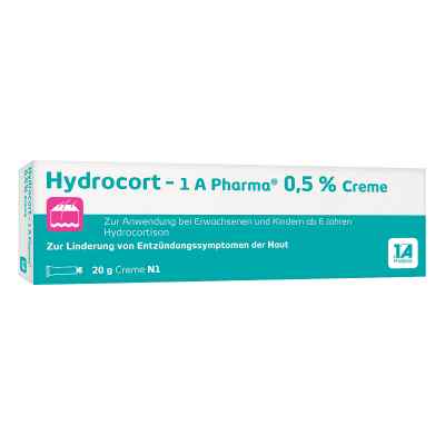 Hydrocort-1a Pharma 0,5% Creme 20 g von 1 A Pharma GmbH PZN 14236870