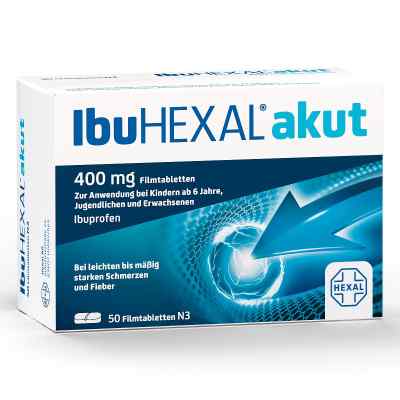 IbuHEXAL akut 400mg 50 stk von Hexal AG PZN 03161577