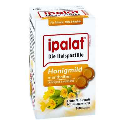 Ipalat Halspastillen honigmild ohne Menthol zuckerfr. 160 stk von Dr.R.PFLEGER GmbH PZN 14143128